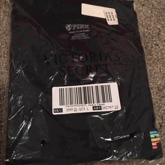 🌴 new Victoria's Secret PINK bling campus tee - Picture 5 of 7